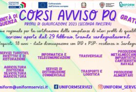 APERTURA ISCRIZIONI PERCORSI FORMATIVI – SEDE CAGLIARI – Avviso PQ 2023 2ª finestra